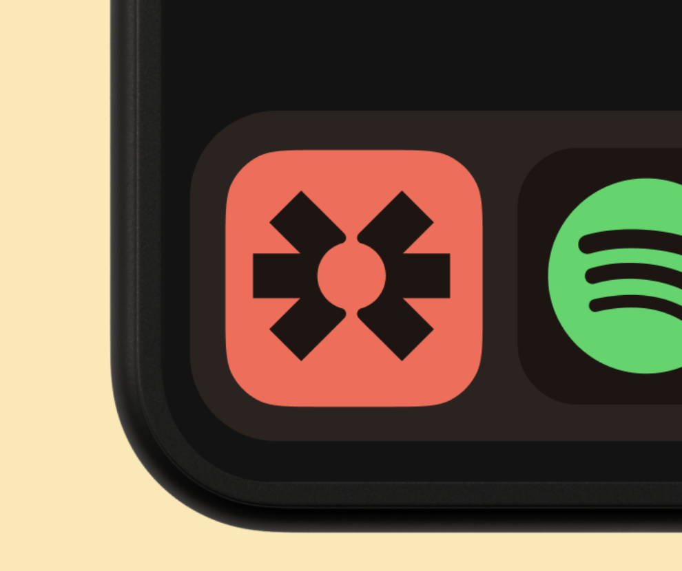 App icons on phone